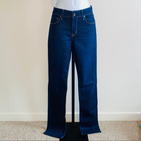 Charles Porter Denim - Charles Porter Dark Blue Straight Leg Jeans Size 27